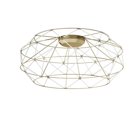 Plafoniera classica Urban EUCLIDE PL oro 3000 LED metallo