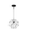 Sospensione moderna Urban EUCLIDE 1821 30 3000 LED metallo nero
