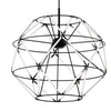 Sospensione moderna Urban EUCLIDE 1821 30 3000 LED metallo nero