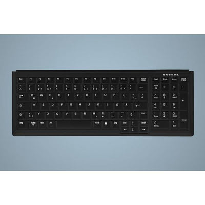 Active Key IndustrialKey AK-7000 - Keyboard - small footprint, notebook style, with numpad - PS/2 - QWERTY - UK - black - Versione UK