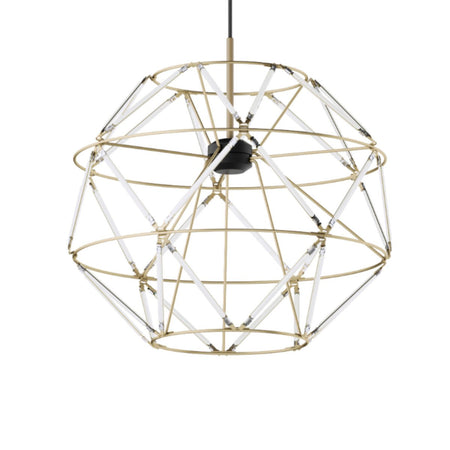 Sospensione classica Urban EUCLIDE 1822 30 3000 LED metallo oro