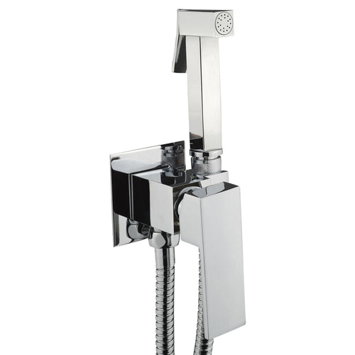 Idroscopino per wc con miscelatore integrato doccino in ottone cromato ARTICO