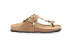 Grunland ciabatta infradito Sara in camoscio tortora CC2632