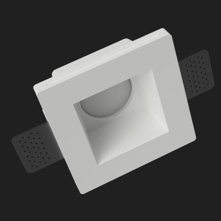 Faretto incasso gesso Lampadari Bartalini ORDAUQ 085 GU10 LED scomparsa
