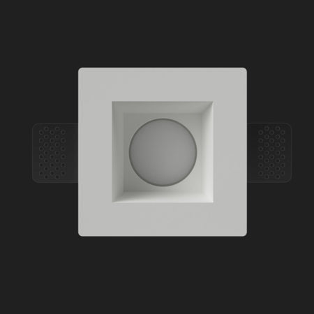 Faretto incasso gesso Lampadari Bartalini ORDAUQ 085 GU10 LED scomparsa