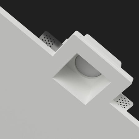 Faretto incasso gesso Lampadari Bartalini ORDAUQ 085 GU10 LED scomparsa
