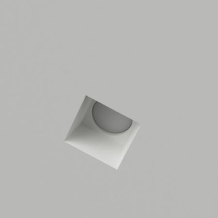 Faretto incasso gesso Lampadari Bartalini ORDAUQ 085 GU10 LED scomparsa