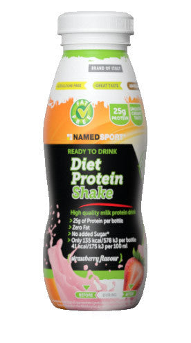 Diet protein shake strawberry