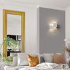Applique gesso Lampadari Bartalini OBMA 200 G9 LED biemissione verniciabile