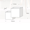 Applique gesso Lampadari Bartalini OBMA 200 G9 LED biemissione verniciabile