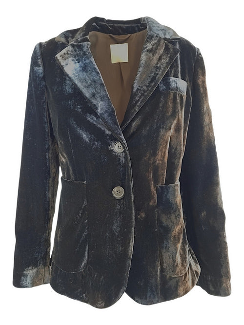 Kiltie Giacche Marrone/blu da donna