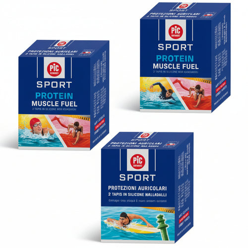 Tappi pic sport auric sil 2pz