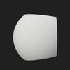 Applique gesso Lampadari Bartalini LLAB G9 LED biemissione verniciabile