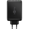 Goobay 65555 Caricabatterie per dispositivi mobili Computer portatile, Smartphone Nero AC Ricarica rapida Interno (Goobay 65555 oplader til mobil enhed L)