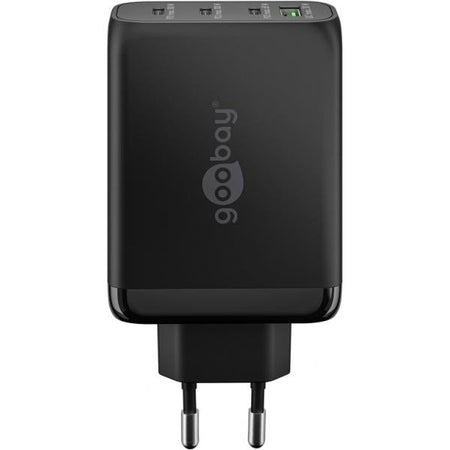 Goobay 65555 Caricabatterie per dispositivi mobili Computer portatile, Smartphone Nero AC Ricarica rapida Interno (Goobay 65555 oplader til mobil enhed L)