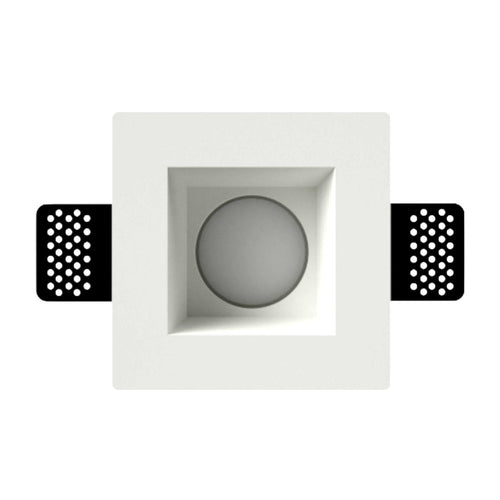 Faretto incasso gesso Lampadari Bartalini ORDAUQ 085 GU10 LED scomparsa