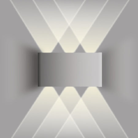 Applique led Lampadari Bartalini ENETA BIANCO IP65 termoplastica