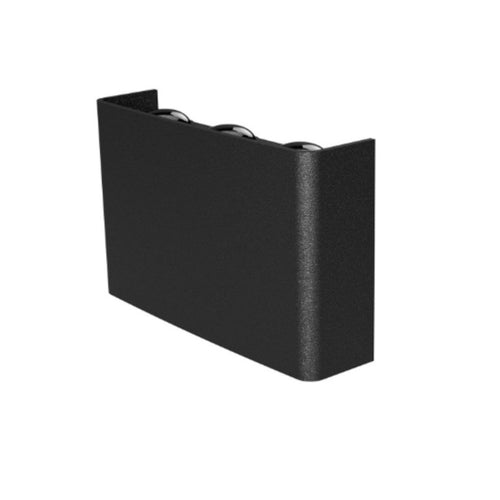 Applique led Lampadari Bartalini ENETA NERO IP65 termoplastica