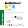 Applique led Lampadari Bartalini AERUA A CCT IP65 alluminio