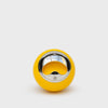 Apribottiglie Smiley â? Palla da biliardo gialla con faccina e inserto in acciaio