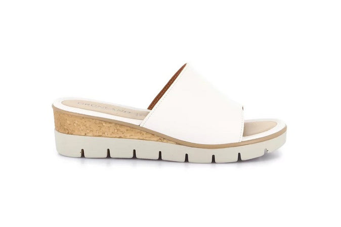 Grunland ciabatta Pafo bianco CI9897