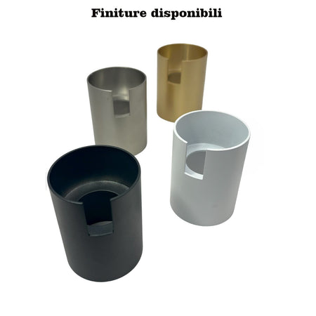 Binario faretti Perenz SNODO 8292N 8290N 8296 GU10 LED sistema modulare angolare esterno spot orientabili