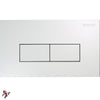 Placca Pucci eco 2 pulsanti bianco cod. 80130560