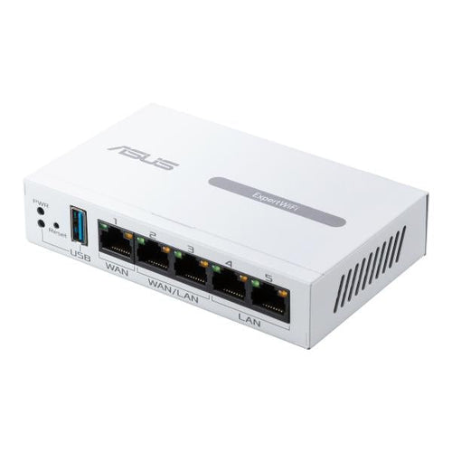 ASUS ExpertWiFi EBG15 router cablato Gigabit Ethernet Bianco (ASUS EXPERTWIFI EBG15 5-PORT ROUTER)