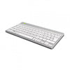 R-Go Tools Compact Break tastiera Ufficio Bluetooth QWERTY Italiano (R-Go Compact Break keyboard, - QWERTY [IT], bluetooth, white)