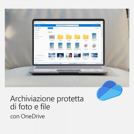 Microsoft Office 365 Personal 1 PC/MAC Italiano Licenza base Abbonamento 12 Mesi con Copilot incluso