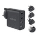 Veho VAA-700-TA45 adattatore e invertitore 20 W Grigio (^VEHO TA-45 MULTI REGION UNIVERSAL)