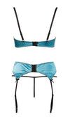 Shelf Bra Set Nero Verde