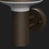 Applique classico Lampadari Bartalini ACSALEV AP C E27 LED IP65 alluminio acrilico