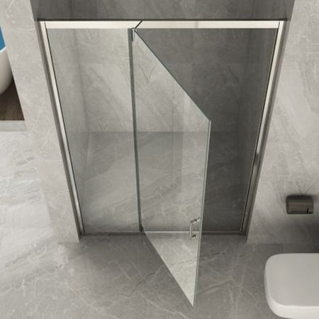 Porta Doccia Semi Battente 6mm Trasparente Nicky