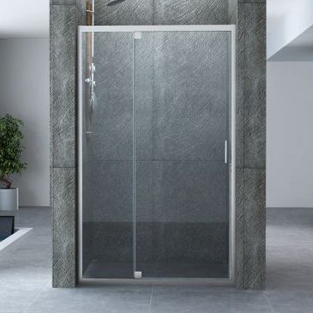 Porta Doccia Semi Battente 6mm Trasparente Nicky