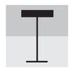 Lampioncino classico Lampadari Bartalini ACSALEV P C E27 LED IP65 alluminio acrilico