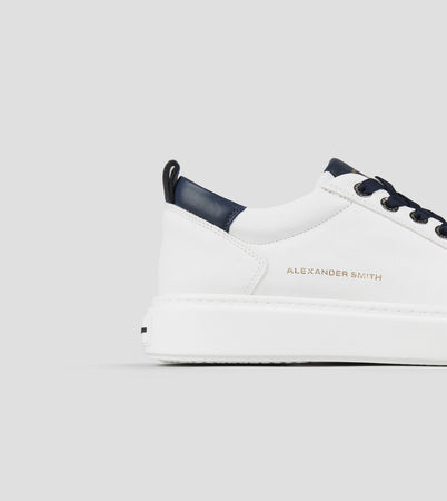 Alexander Smith sneakers uomo Bond white blu BDM 3297