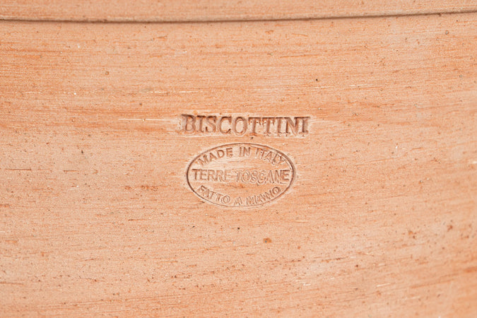 Biscottini Vaso in Terracotta 100% Made in Italy interamente Lavorata a Mano