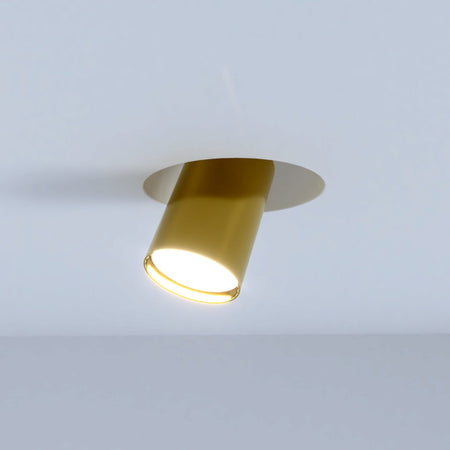Faretto incasso Lampadari Bartalini ESIRNUS GU10 LED orientabile gesso metallo