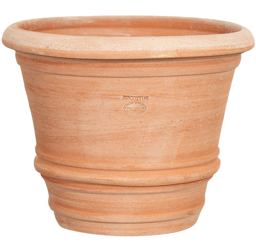 Biscottini Biscottini Vaso Terracotta Toscano Artigianale Fatto a Mano Antigelo D40 H30