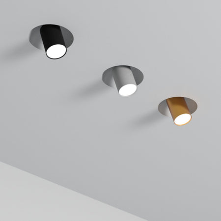 Faretto incasso Lampadari Bartalini ESIRNUS GU10 LED orientabile gesso metallo