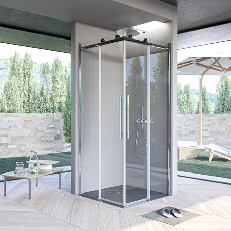 Box Doccia due lati scorrevole 8mm H200 MELISSA PROMOZIONE