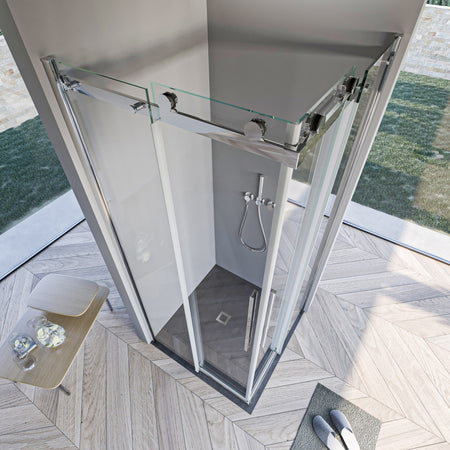 Box Doccia due lati scorrevole 8mm H200 MELISSA PROMOZIONE