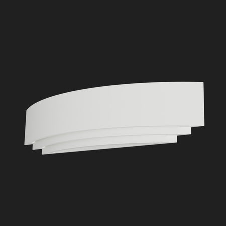 Applique gesso Lampadari Bartalini WOBNIAR 105 E27 LED verniciabile monoemissione