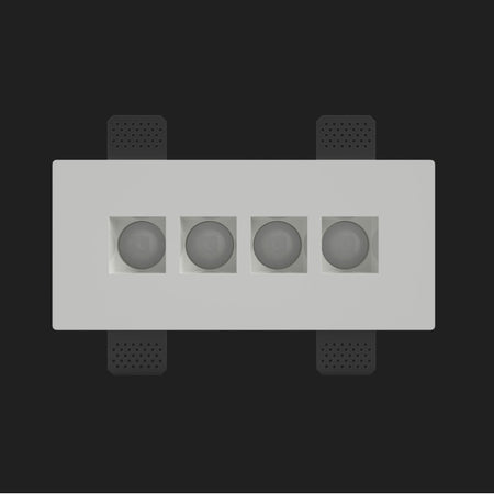 Faretto incasso Lampadari Bartalini ORETALIRDAUQ GU10 LED gesso verniciabile