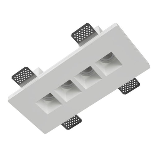 Faretto incasso Lampadari Bartalini ORETALIRDAUQ GU10 LED gesso verniciabile