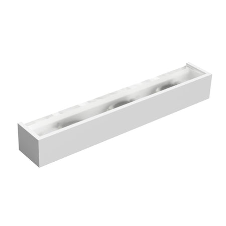 Applique gesso Lampadari Bartalini INOZNAM 529 E14 LED verniciabile biemissione