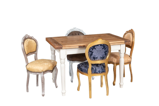 Biscottini SEDIA STILE FRANCESE LUIGI XVI IN LEGNO MASSELLO DI FAGGIO poltroncina XVI,