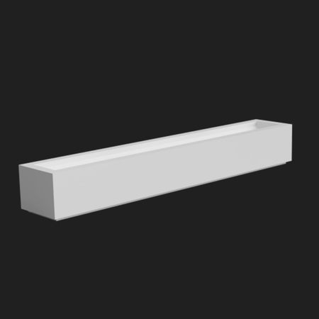 Applique gesso Lampadari Bartalini INOZNAM 529 E14 LED verniciabile biemissione