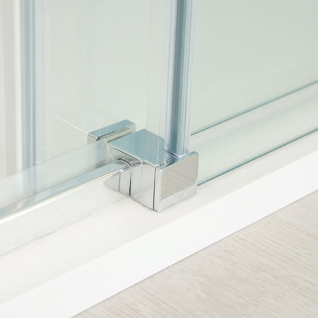 Box doccia due lati in cristallo 8mm H200cm anticalcare TARGET